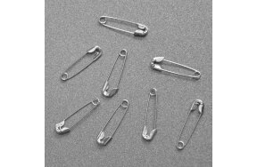 SAFETY PINS SILVER